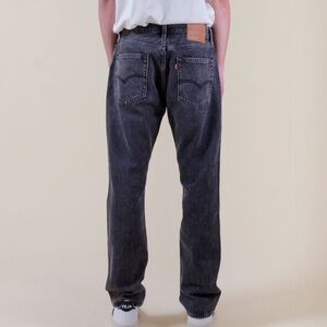 Levi's 551Z Jeans Men W33 L30 Straight Leg Grey Stonewash Big E Denim Streetwear